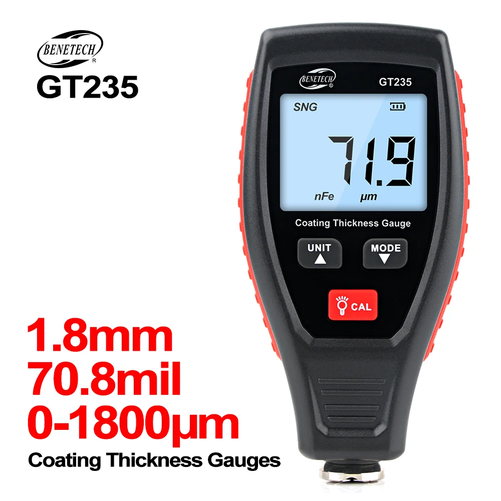 Paint Thickness Gauge - RZ Coating Thickness Gauge Paint Handheld