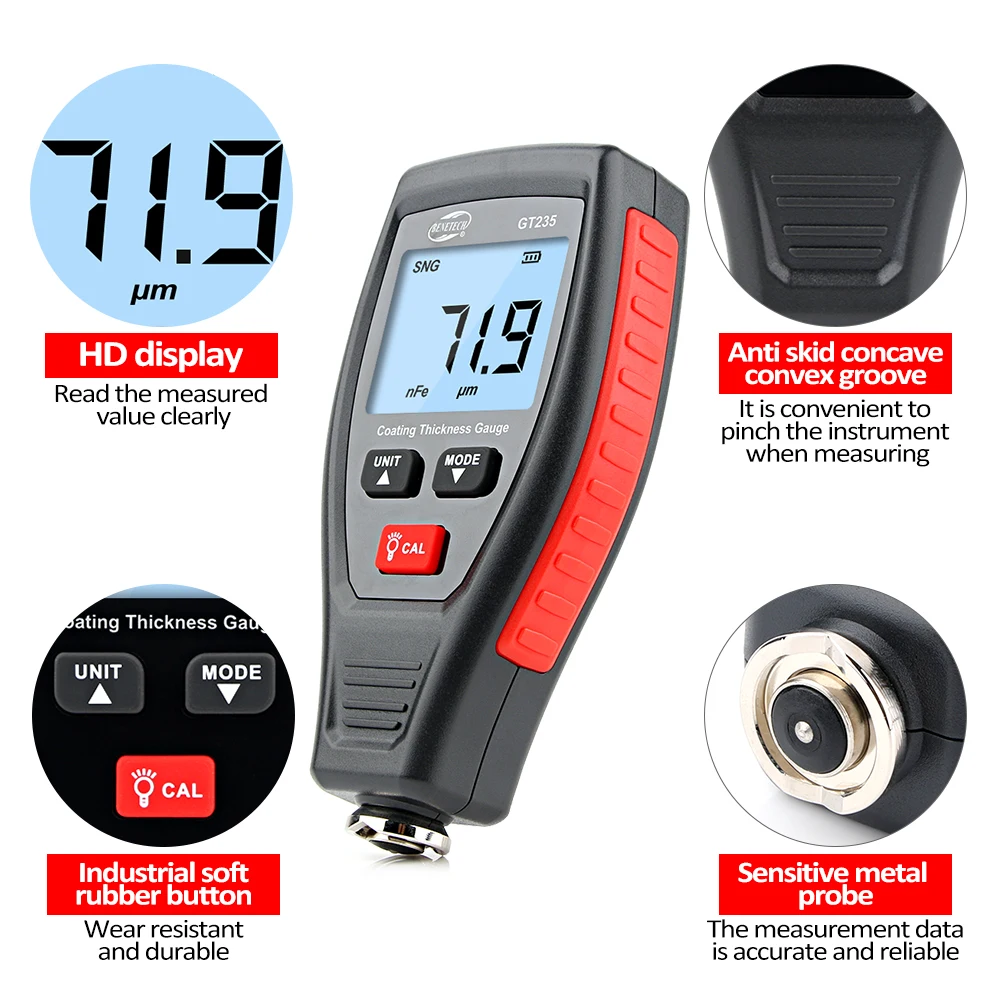 RZ Coating Thickness Gauge Pai - Paint Thickness Gauge recension och pris