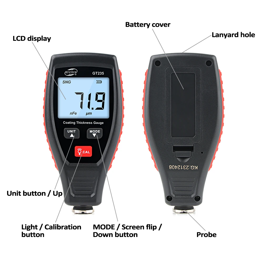RZ Coating Thickness Gauge Pai - Paint Thickness Gauge recension och pris