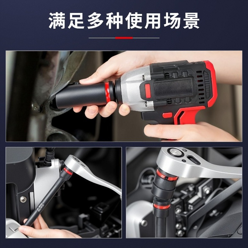 43 Pcs 1/2 Drive Extended Hex  - Pneumatic Impact Wrench recension och pris