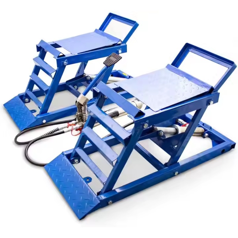 2-Ton Adjustable Car Lift Ramp - Hydraulic Car Lift recension och pris