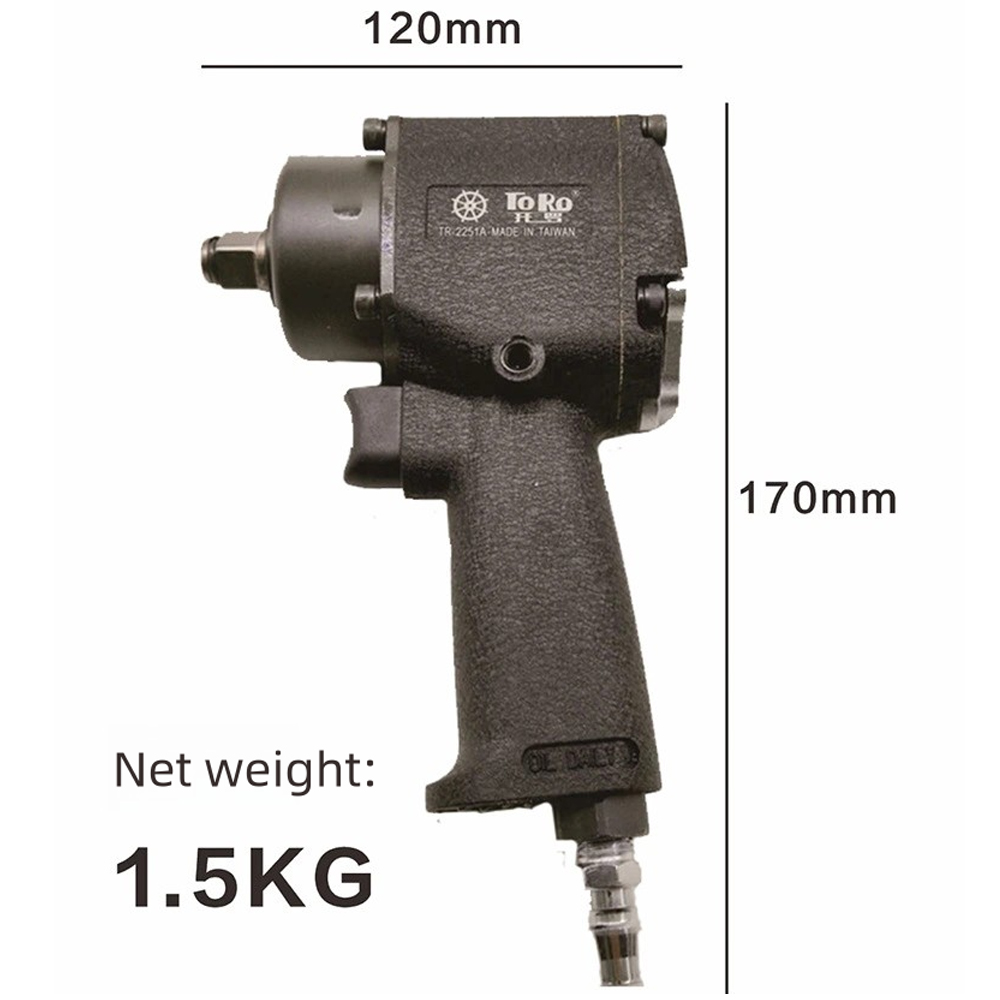 AhuHardware 9000rpm 1/2 Air Wr - Pneumatic Impact Wrench recension och pris