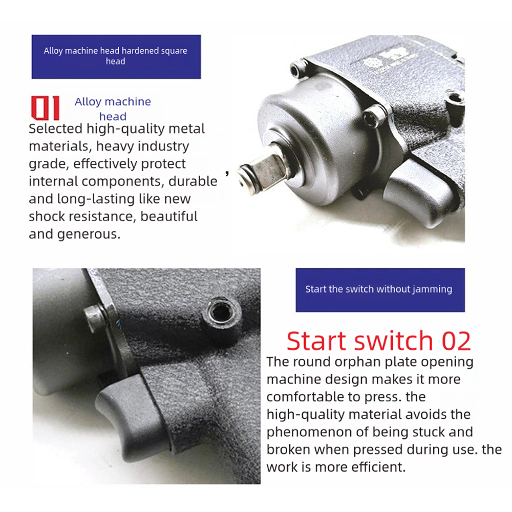 AhuHardware 9000rpm 1/2 Air Wr - Pneumatic Impact Wrench recension och pris