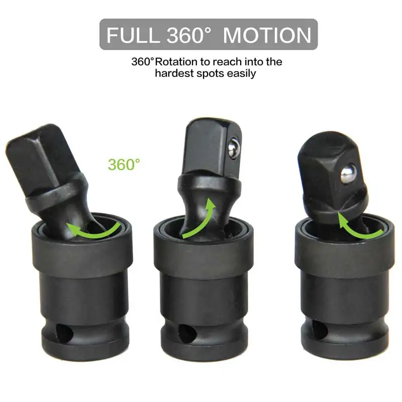 360° Swivel Air Cannon Adapter - Pneumatic Impact Wrench recension och pris