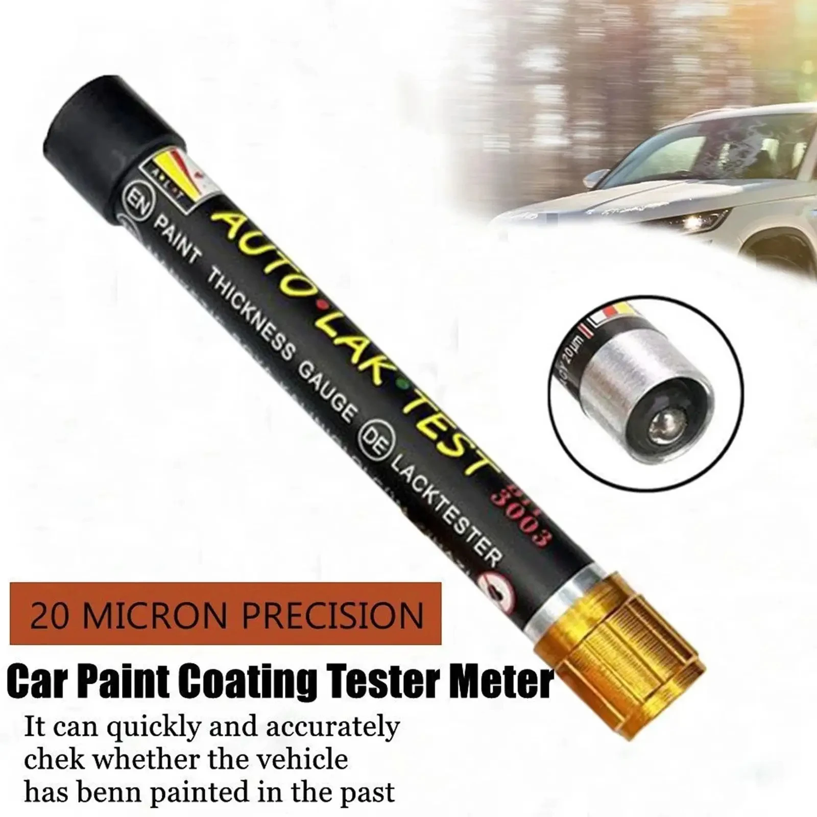 Car Paint Test Thickness Teste - Paint Thickness Gauge recension och pris
