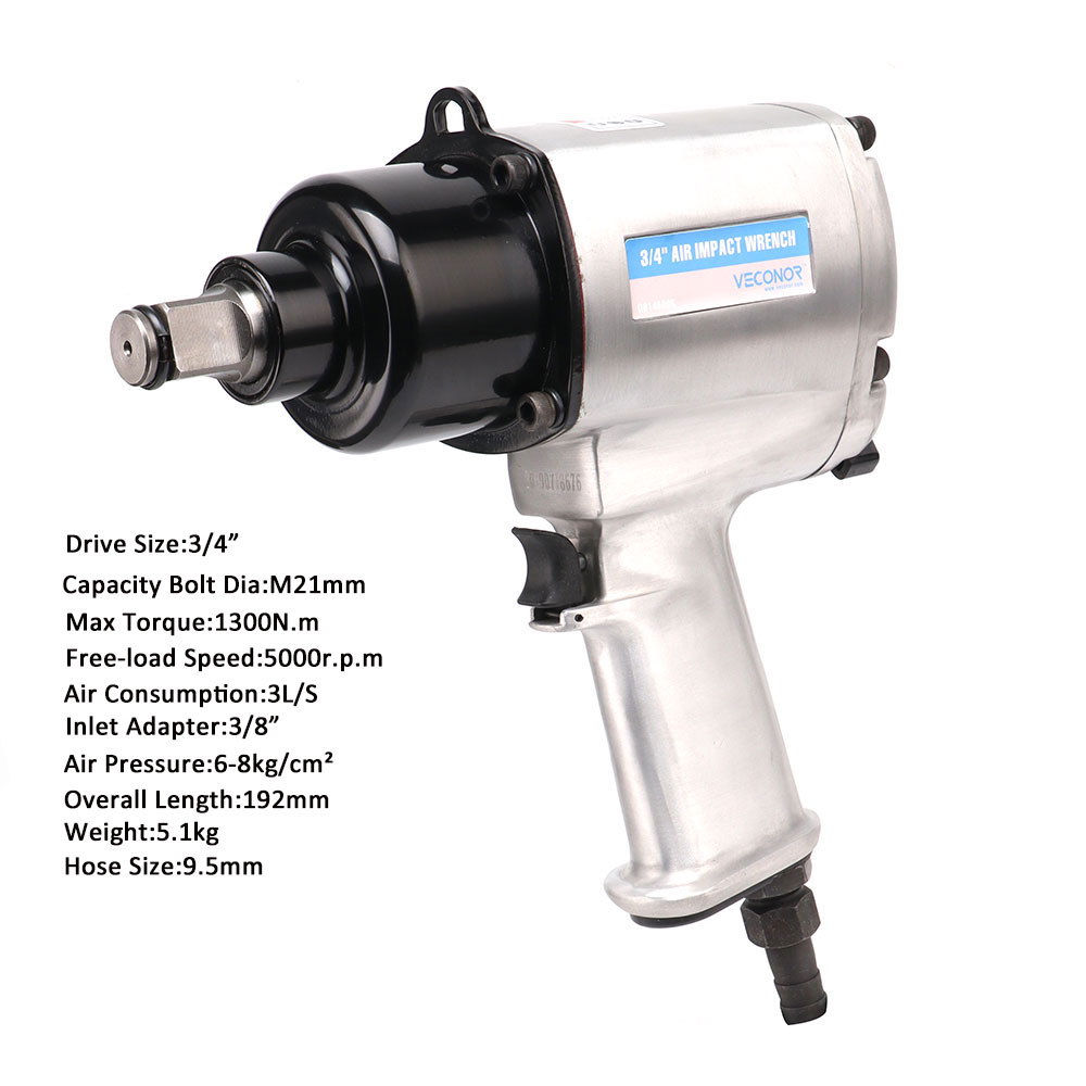 3/4 Inch Drive Air Impact Wren - Pneumatic Impact Wrench recension och pris